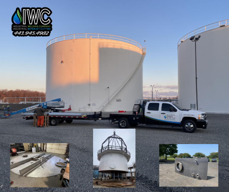 Feature Friday graphic highlighting Industrial Welding Co LLC, a custom metal fabrication and welding company in Middletown, Delaware